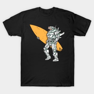 Surfer robot T-Shirt